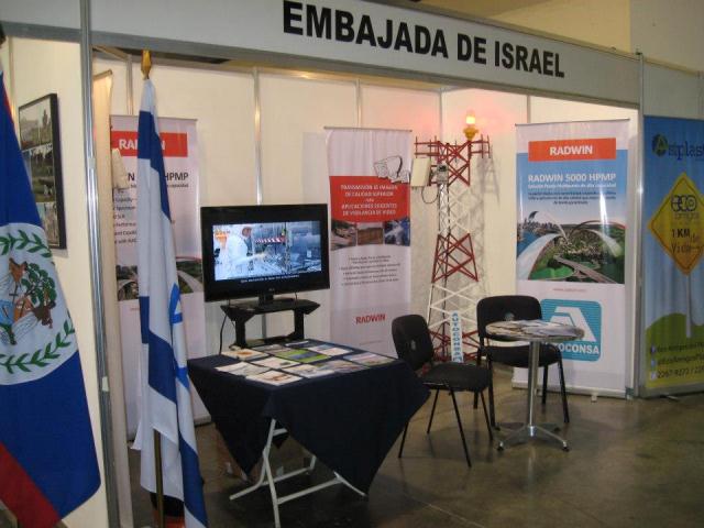 Stand de Embajada de Israel